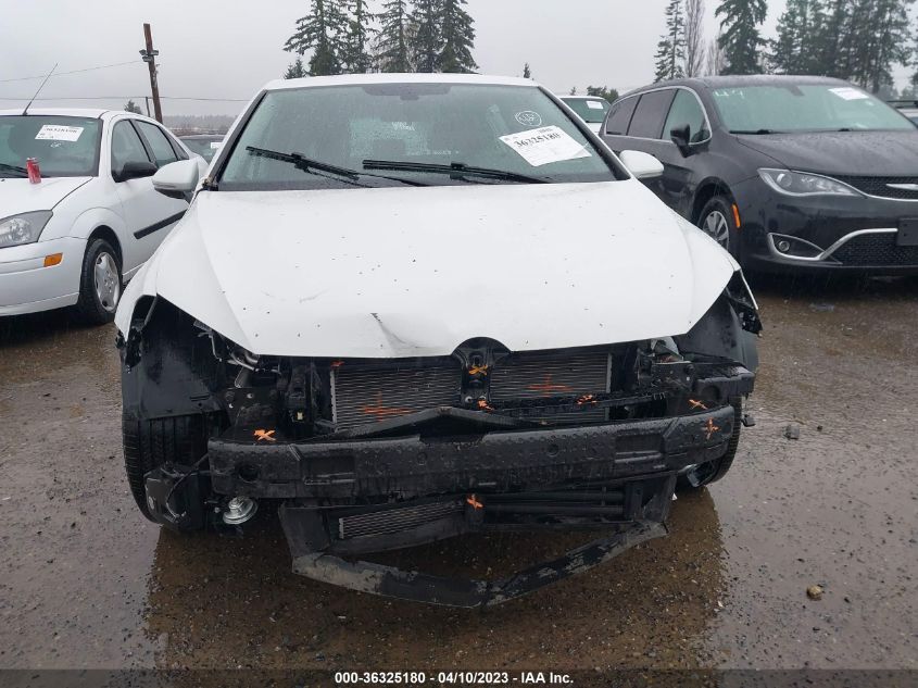 2016 VOLKSWAGEN E-GOLF SE WVWKP7AU2GW915406