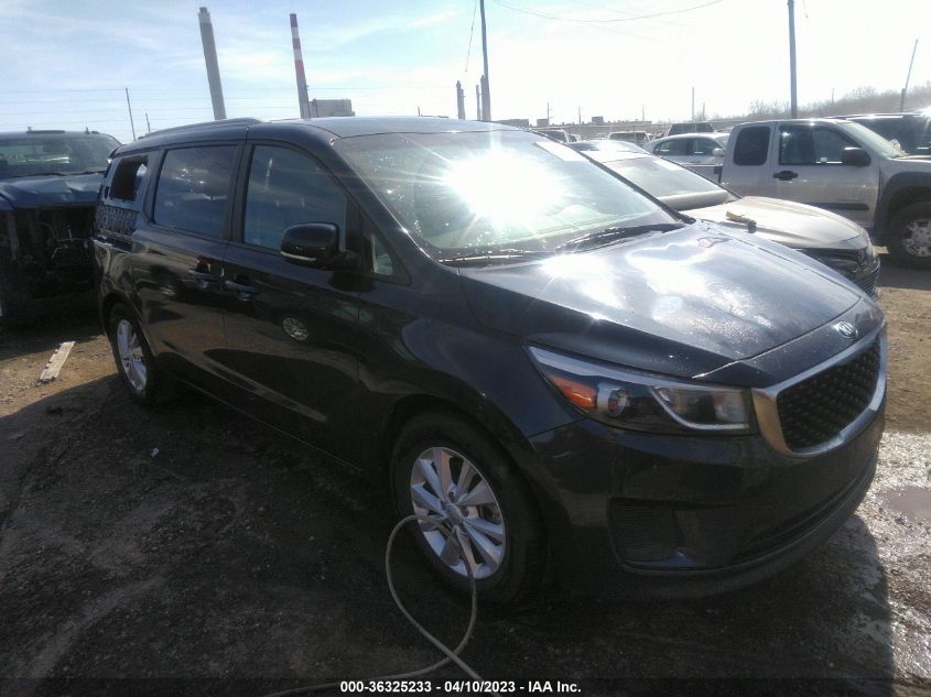 2017 KIA SEDONA LX - KNDMB5C16H6265690