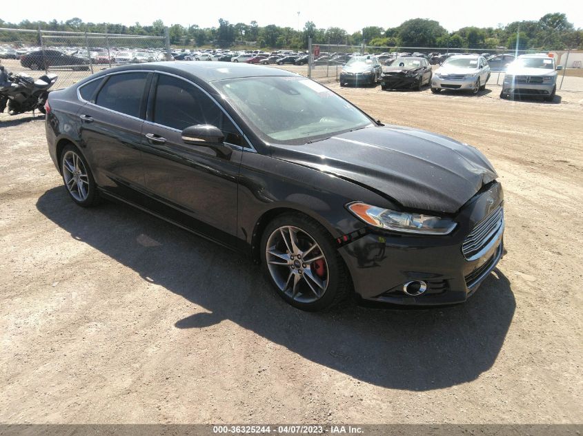 2013 FORD FUSION TITANIUM - 3FA6P0K93DR146955