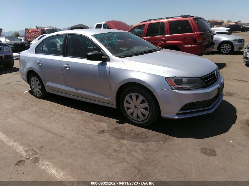 2015 VOLKSWAGEN JETTA SEDAN 2.0L S - 3VW2K7AJ9FM3FF520