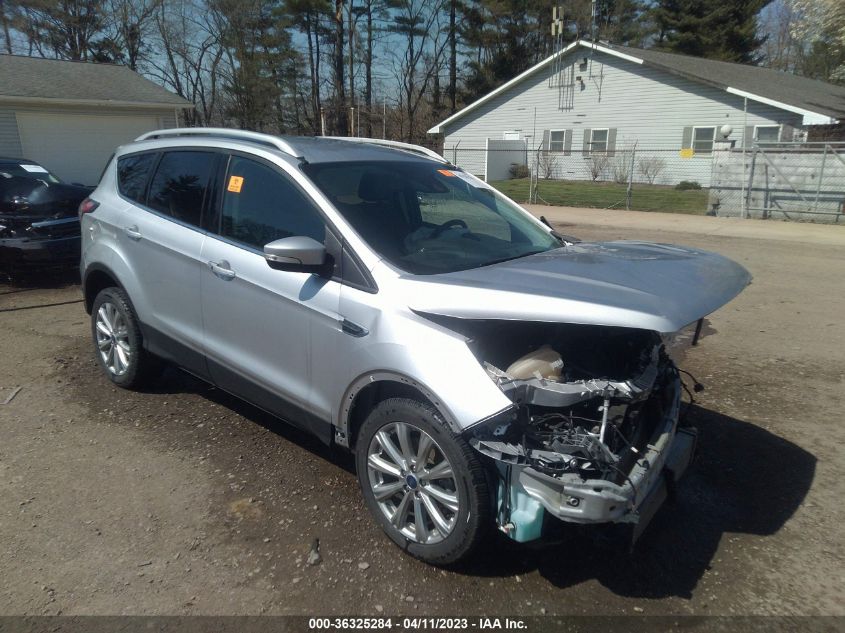 2017 FORD ESCAPE TITANIUM - 1FMCU0J94HUA59695