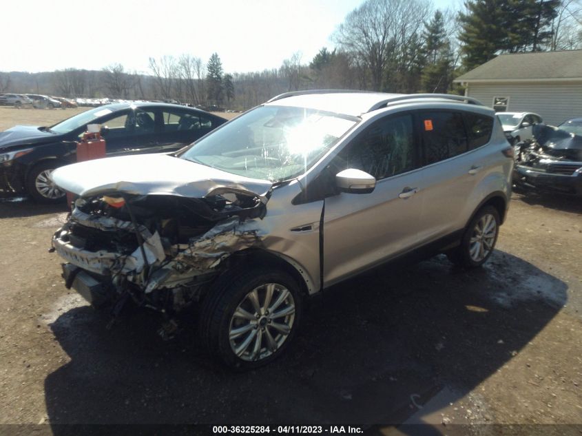 2017 FORD ESCAPE TITANIUM - 1FMCU0J94HUA59695