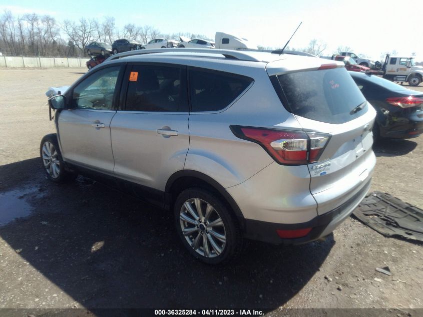 2017 FORD ESCAPE TITANIUM - 1FMCU0J94HUA59695