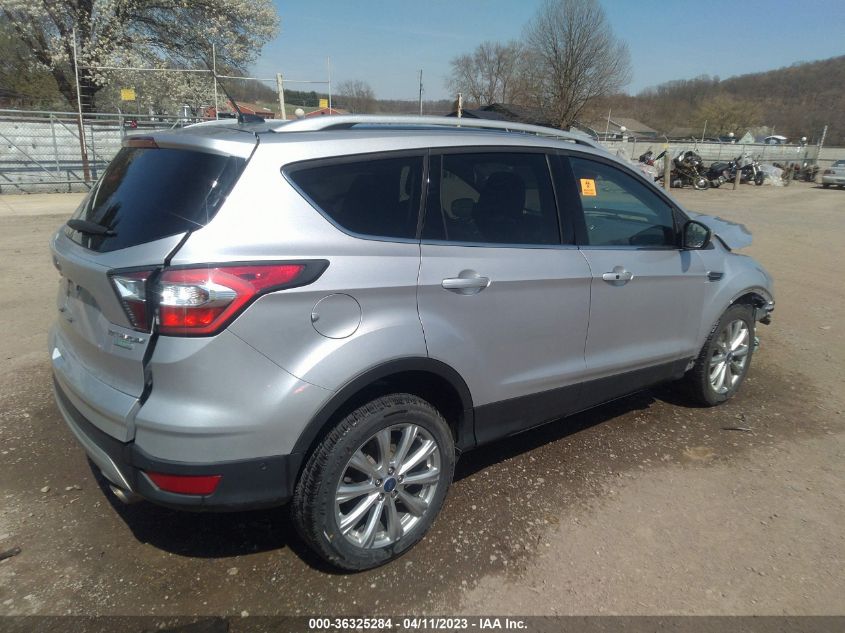 2017 FORD ESCAPE TITANIUM - 1FMCU0J94HUA59695