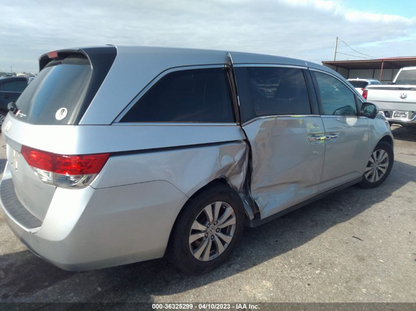 2014 HONDA ODYSSEY EX-L - 5FNRL5H67EB113554