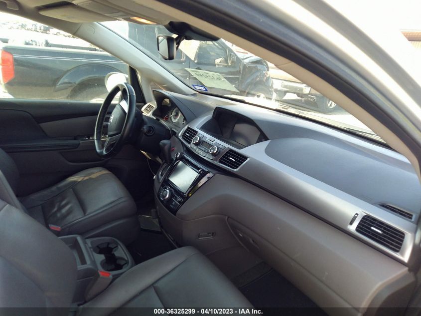 2014 HONDA ODYSSEY EX-L - 5FNRL5H67EB113554