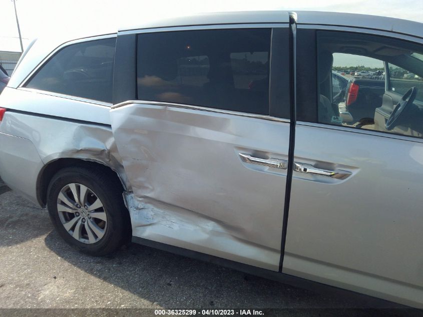 2014 HONDA ODYSSEY EX-L - 5FNRL5H67EB113554