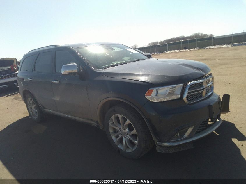 2016 DODGE DURANGO CITADEL - 1C4RDJEG3GC315648