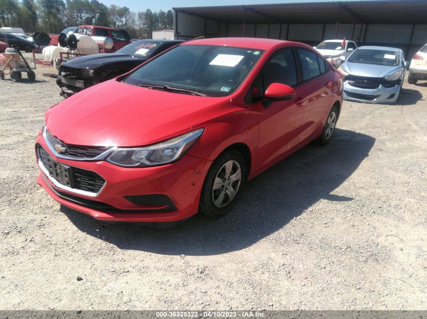 2017 CHEVROLET CRUZE LS - 1G1BC5SM6H7218436