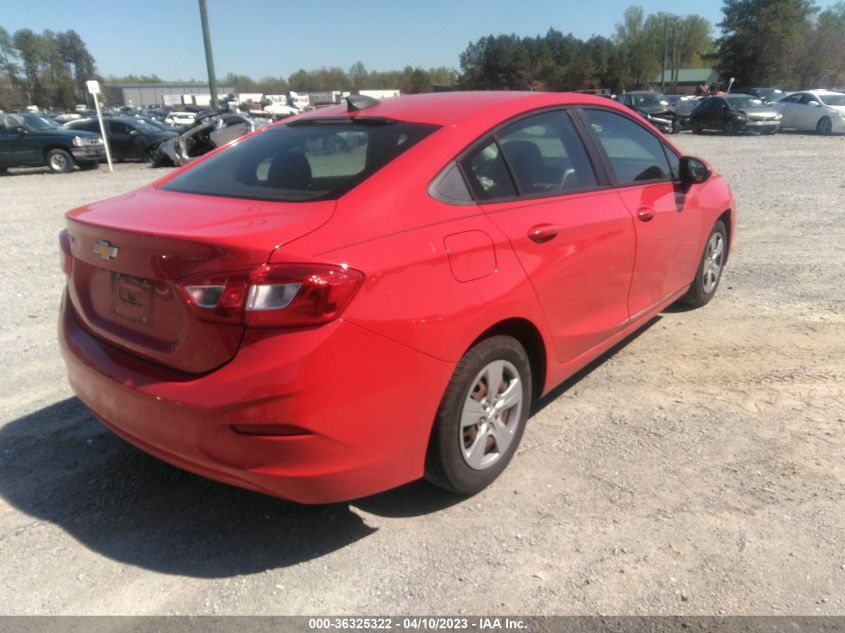 2017 CHEVROLET CRUZE LS - 1G1BC5SM6H7218436