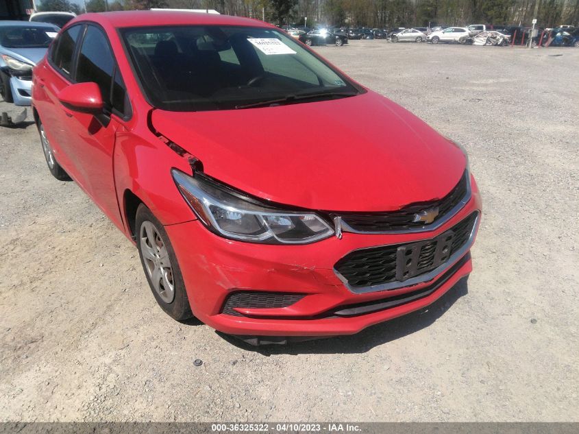 2017 CHEVROLET CRUZE LS - 1G1BC5SM6H7218436