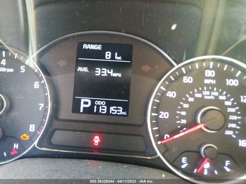 2015 KIA FORTE LX - KNAFX4A69F5418436