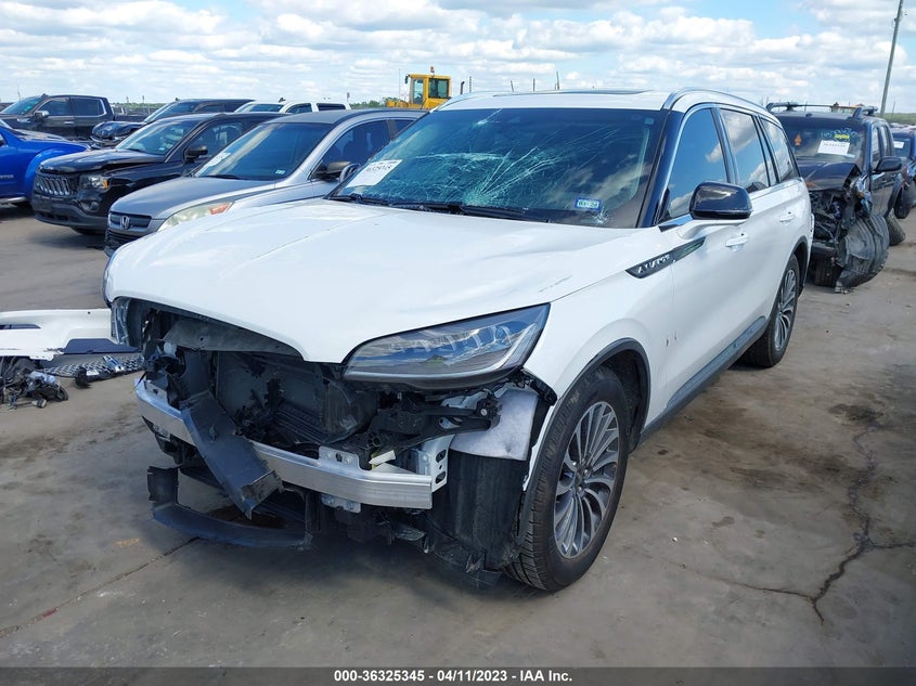 VIN 5LM5J7WC4MGL05987 2021 LINCOLN AVIATOR RESERVE
