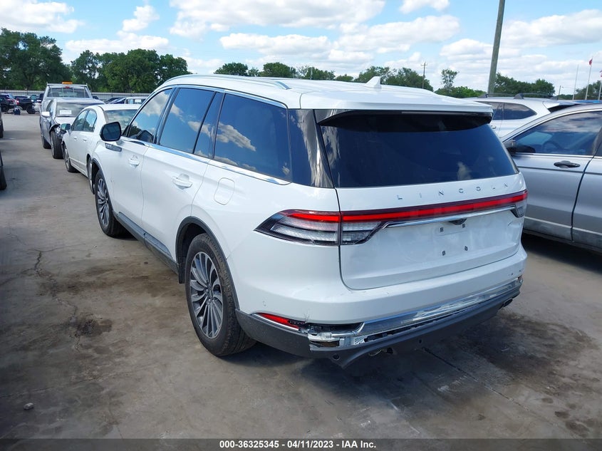 VIN 5LM5J7WC4MGL05987 2021 LINCOLN AVIATOR RESERVE