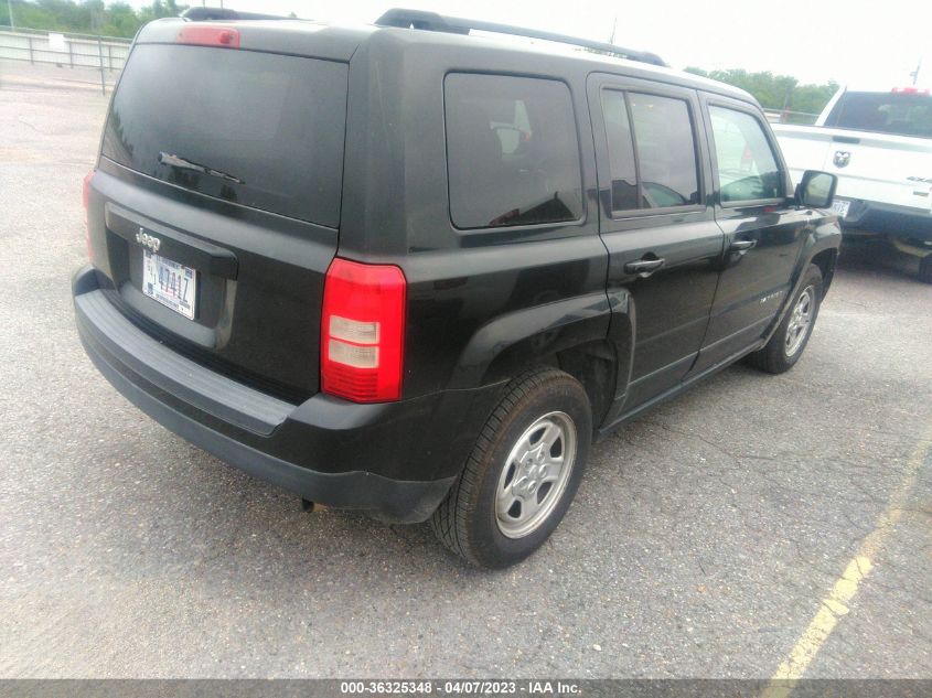 2014 JEEP PATRIOT SPORT - 1C4NJPBA1ED864329