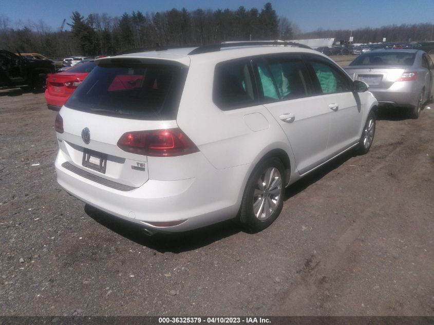 2017 VOLKSWAGEN GOLF SPORTWAGEN S 3VW017AU2HM524053