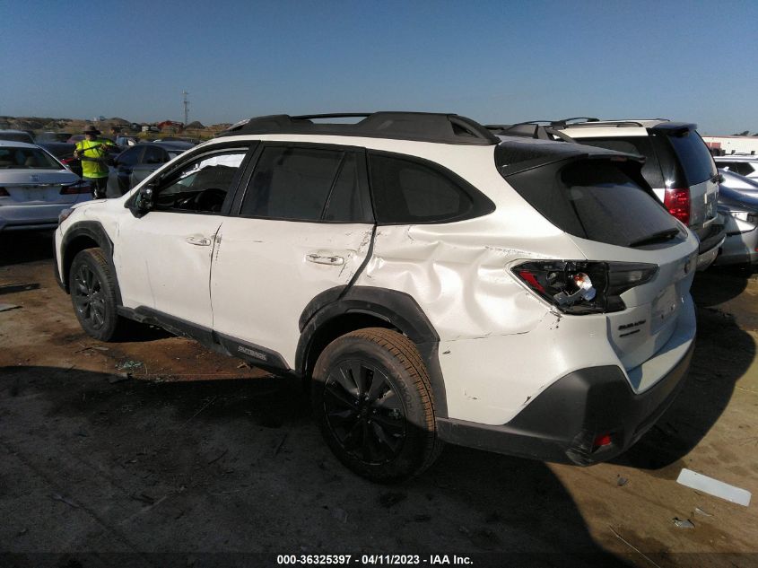 2023 SUBARU OUTBACK ONYX EDITION - 4S4BTALC8P3181249