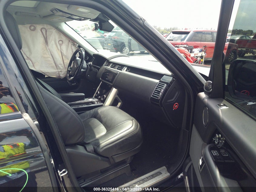 VIN SALGS2REXKS529216 2019 LAND ROVER RANGE ROVER