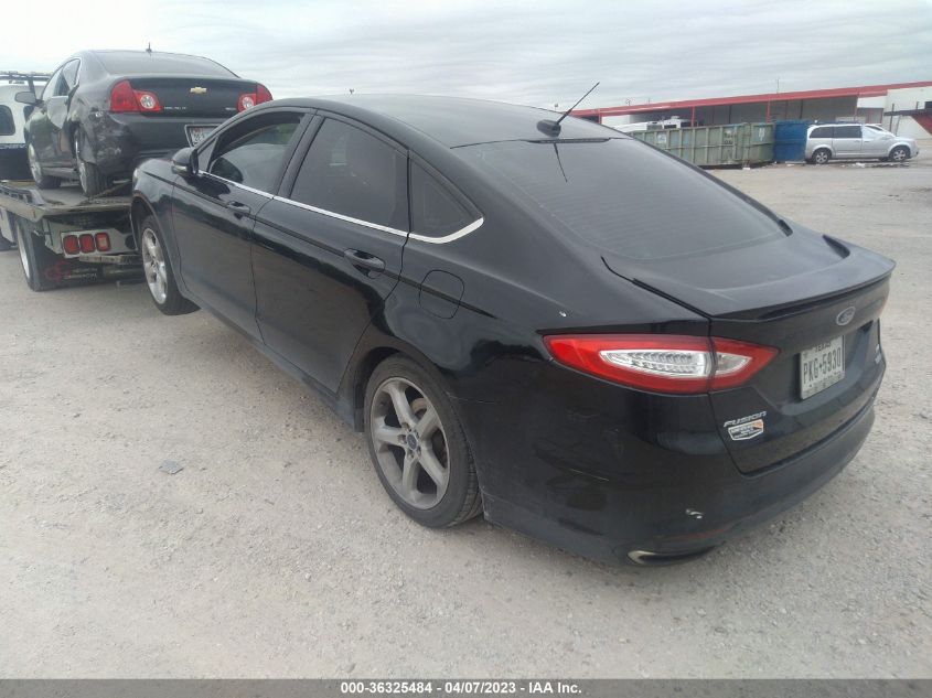 2016 FORD FUSION SE - 3FA6P0T94GR262829