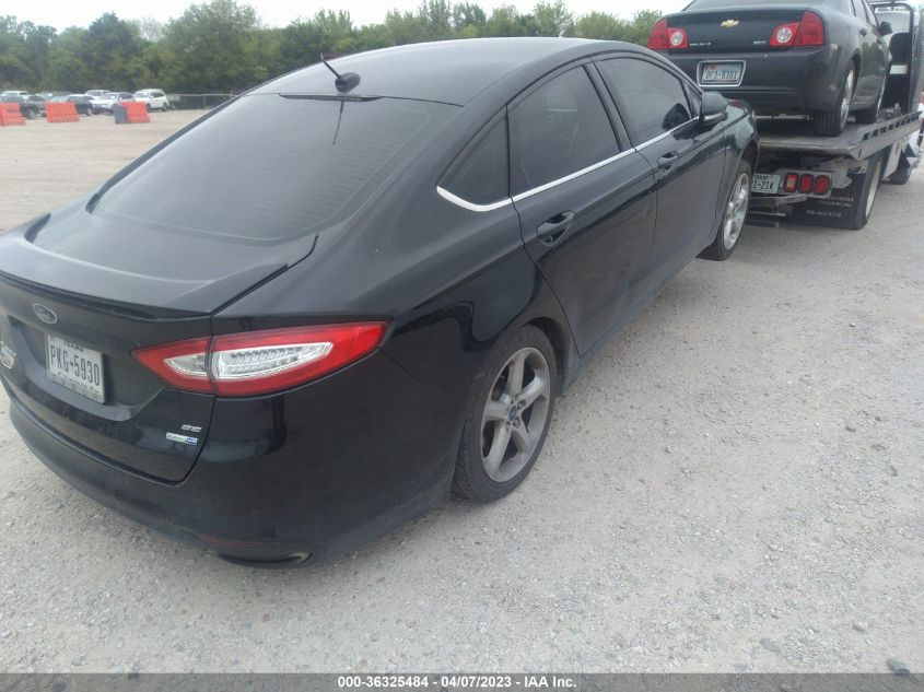 2016 FORD FUSION SE - 3FA6P0T94GR262829