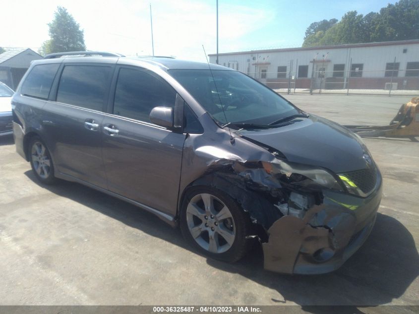 2014 TOYOTA SIENNA SE - 5TDXK3DC2ES515617