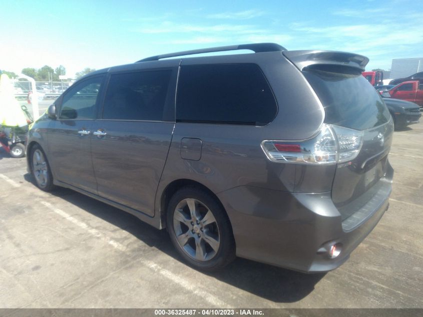 2014 TOYOTA SIENNA SE - 5TDXK3DC2ES515617