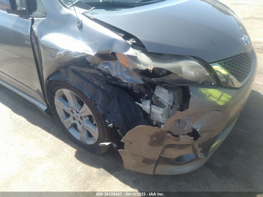 2014 TOYOTA SIENNA SE - 5TDXK3DC2ES515617