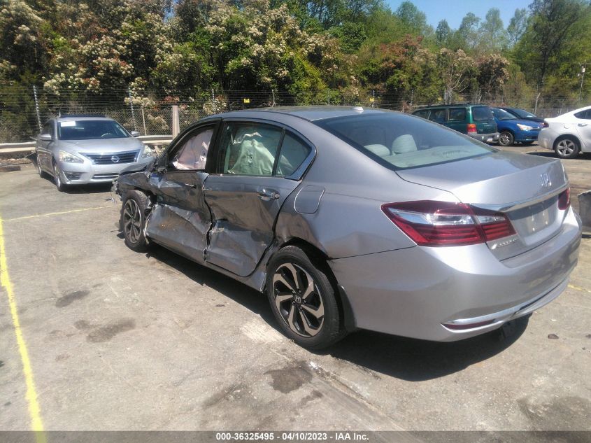 2017 HONDA ACCORD SEDAN EX - 1HGCR2F71HA022101