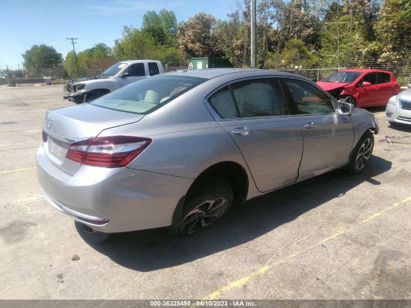2017 HONDA ACCORD SEDAN EX - 1HGCR2F71HA022101