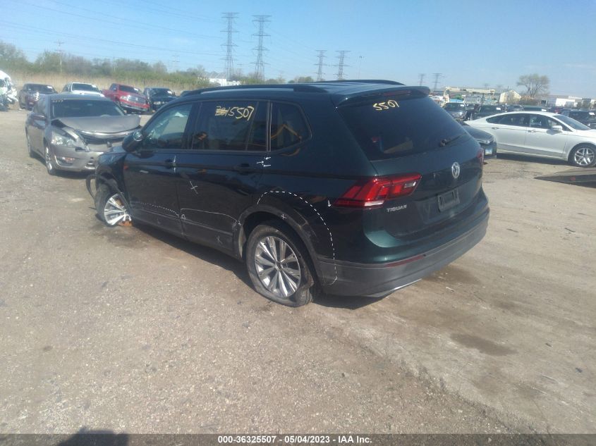 2019 VOLKSWAGEN TIGUAN S - 3VV1B7AX0KM047291