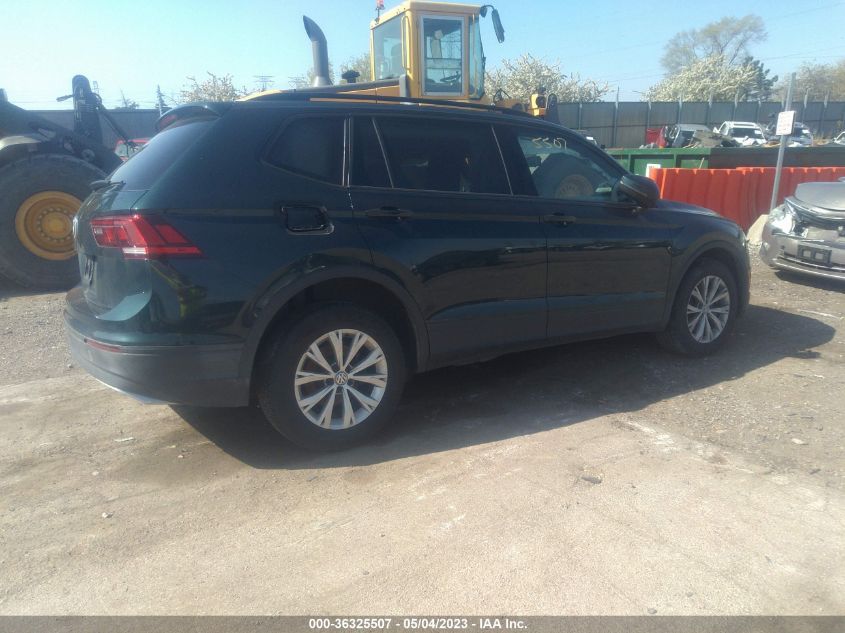 2019 VOLKSWAGEN TIGUAN S - 3VV1B7AX0KM047291