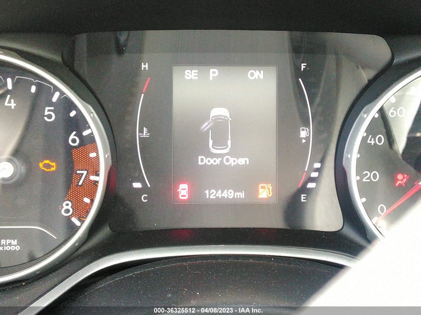 VIN 3C4NJDBB5LT209668 2020 JEEP COMPASS LATITUDE