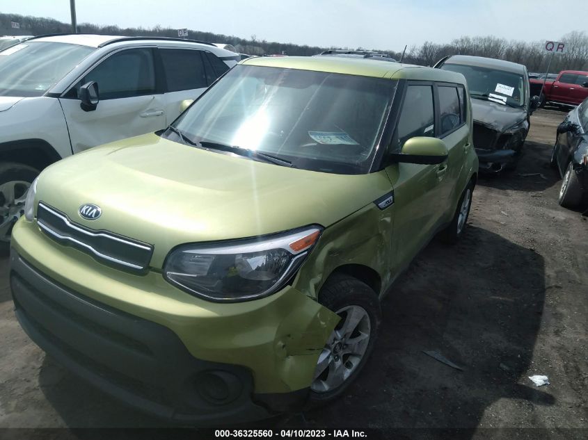2018 KIA SOUL BASE - KNDJN2A29J7897426