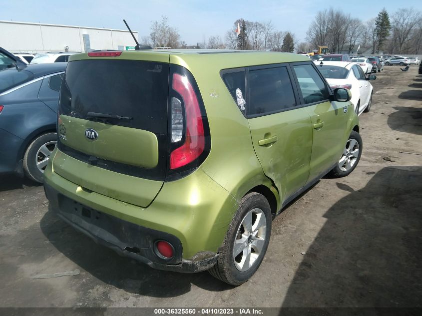 2018 KIA SOUL BASE - KNDJN2A29J7897426