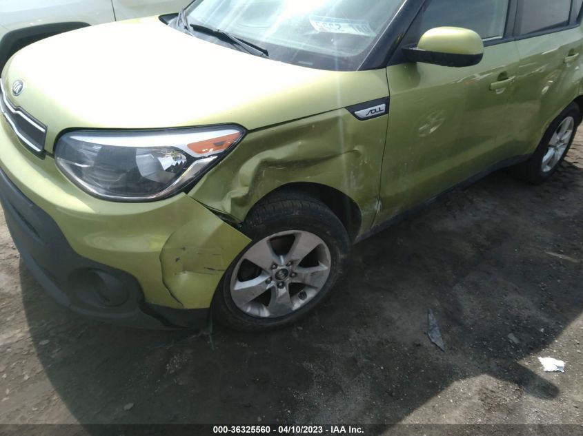 2018 KIA SOUL BASE - KNDJN2A29J7897426