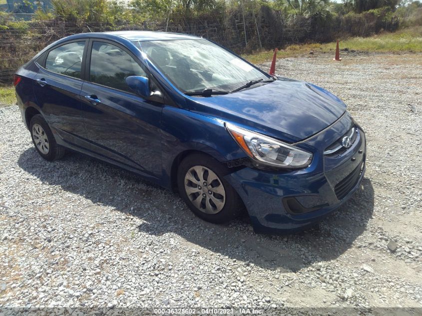 2017 HYUNDAI ACCENT SE - KMHCT4AE4HU188950