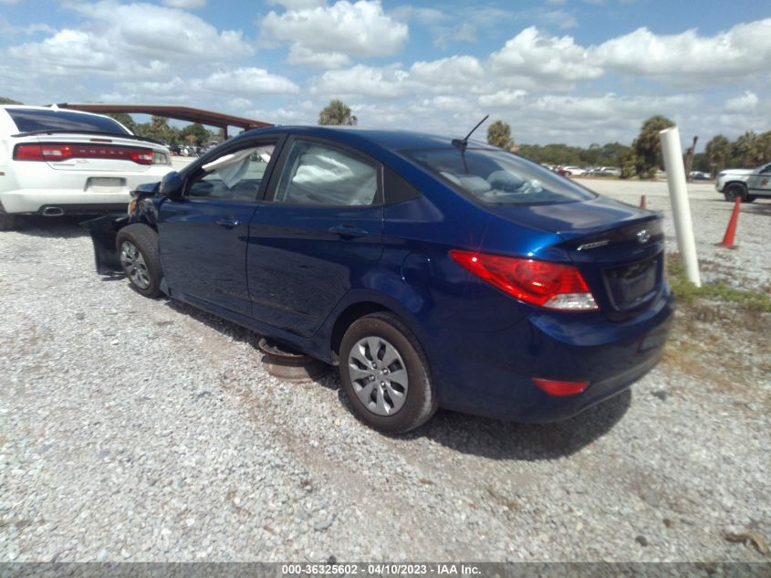 2017 HYUNDAI ACCENT SE - KMHCT4AE4HU188950