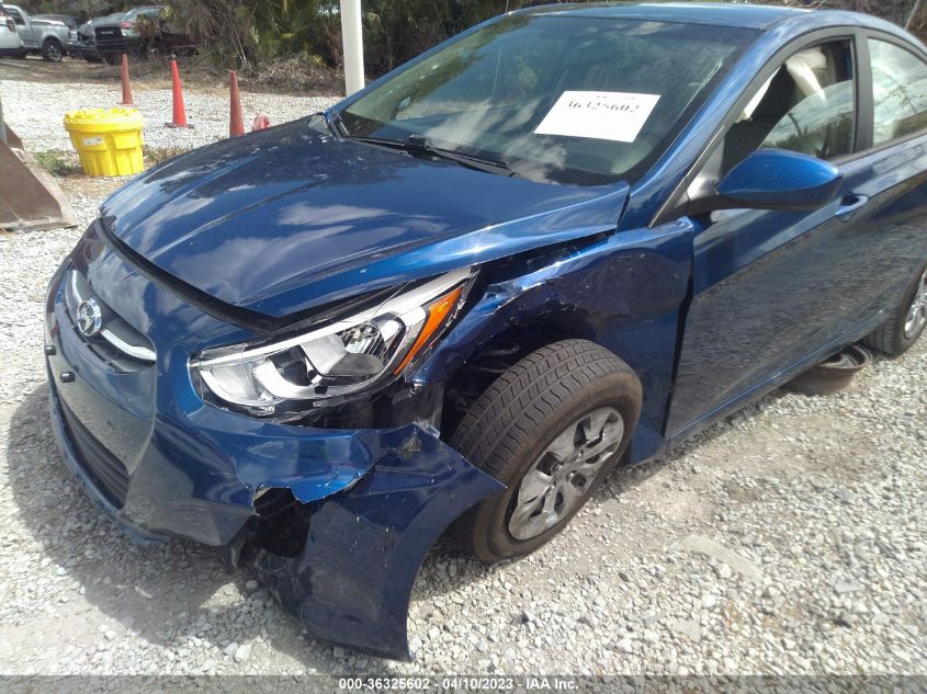 2017 HYUNDAI ACCENT SE - KMHCT4AE4HU188950