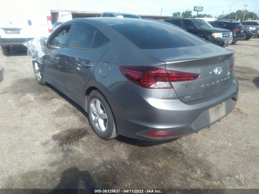 VIN 5NPD74LF6KH455350 2019 HYUNDAI ELANTRA SE