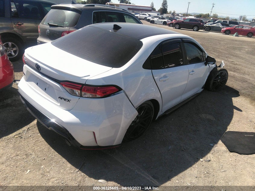 VIN 5YFM4MCE6MP069307 2021 TOYOTA COROLLA SE/APEX SE
