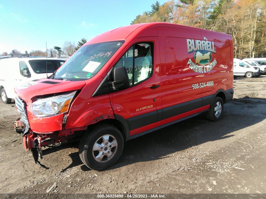 VIN 1FTYR2CMXHKA18024 2017 FORD TRANSIT VAN