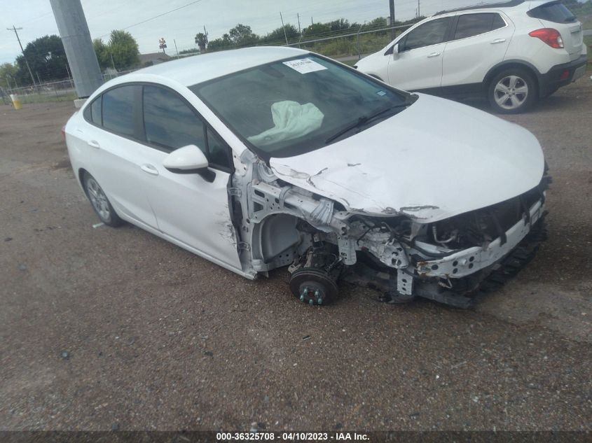 2019 CHEVROLET CRUZE LS - 1G1BC5SM2K7151051