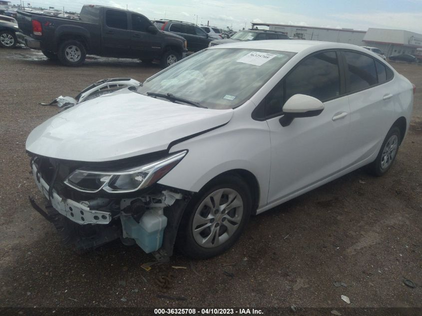 2019 CHEVROLET CRUZE LS - 1G1BC5SM2K7151051