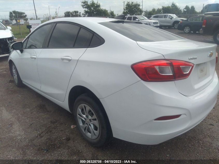 2019 CHEVROLET CRUZE LS - 1G1BC5SM2K7151051