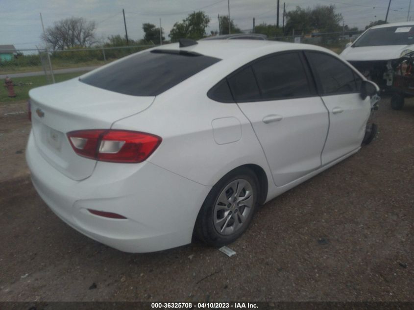 2019 CHEVROLET CRUZE LS - 1G1BC5SM2K7151051