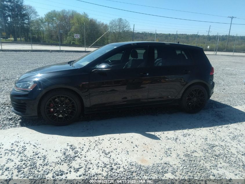 2016 VOLKSWAGEN GOLF GTI AUTOBAHN W - 3VW547AU9GM050548