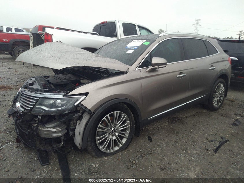 VIN 2LMPJ6LPXJBL20370 2018 LINCOLN MKX RESERVE