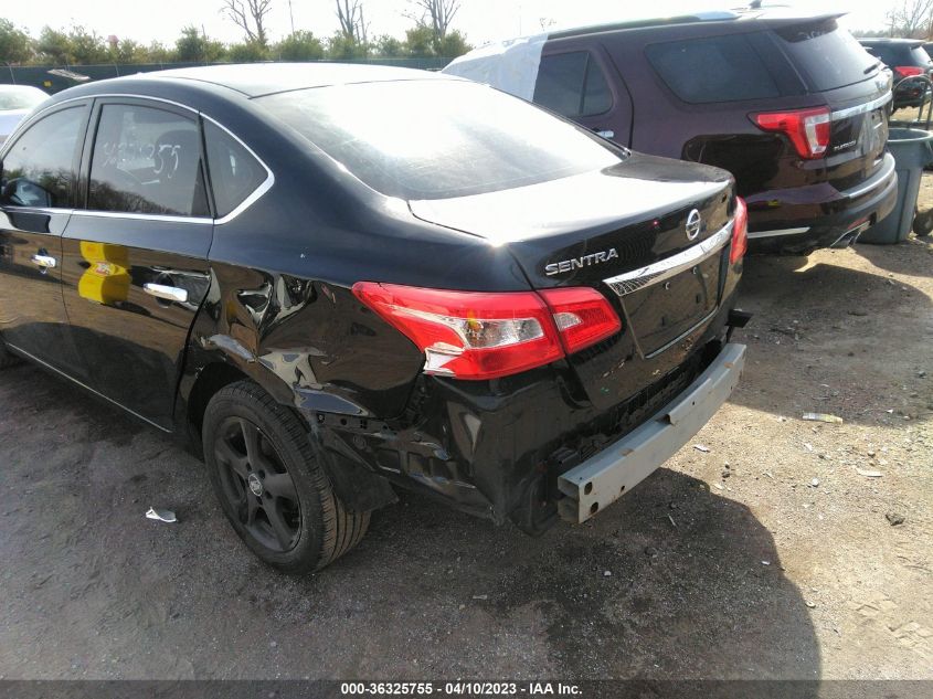 2016 NISSAN SENTRA S - 3N1AB7AP7GY214280