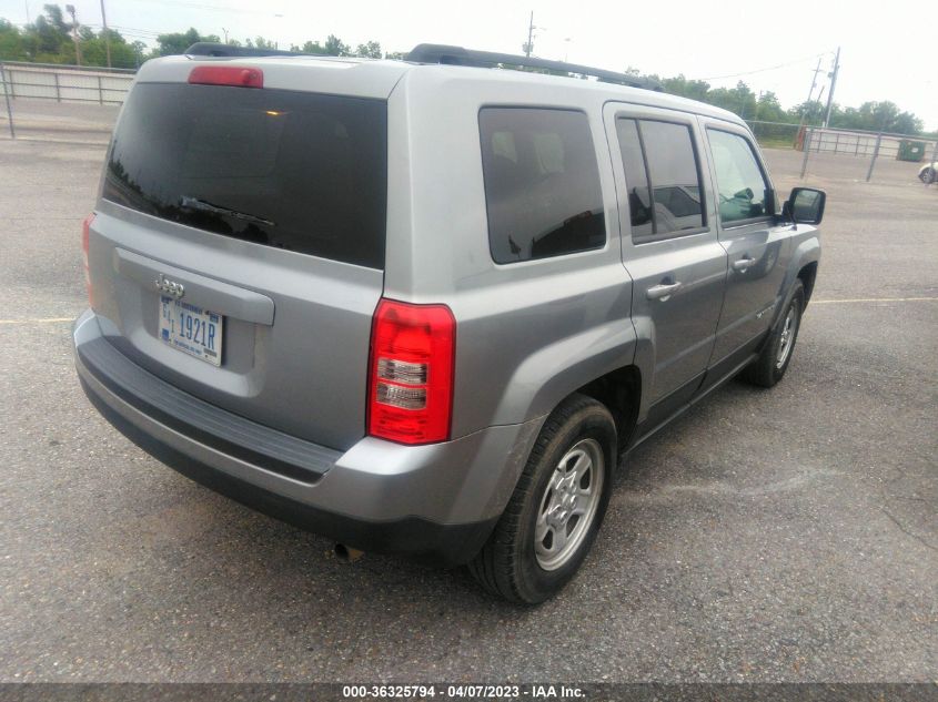 2015 JEEP PATRIOT SPORT - 1C4NJPBA2FD397326