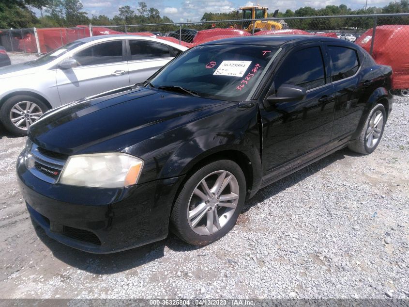 2013 DODGE AVENGER SE - 1C3CDZAB8DN712579
